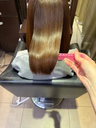 ミディアム 【髪質改善💎韓国風 レイヤー🌷】山川のヘアスタイル