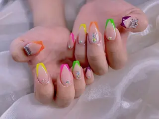 ネイル 長さだし専門店 M2　rikaのネイルデザイン