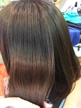 ミディアム カラー YAP！HAIR トコツメアヤノのヘアスタイル