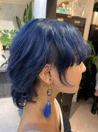 ミディアム カラー 最高級髪質改善🥇 小玉美菜のヘアスタイル