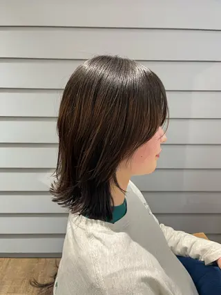 ミディアム 髙橋 和博/縮毛矯正のヘアスタイル