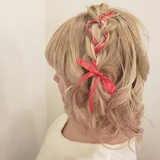 ヘアアレンジ 美谷添(ミヤゾエ) まどか大人ヘアサロンのヘアスタイル