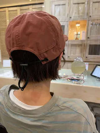 ショート 梶原 真帆のヘアスタイル