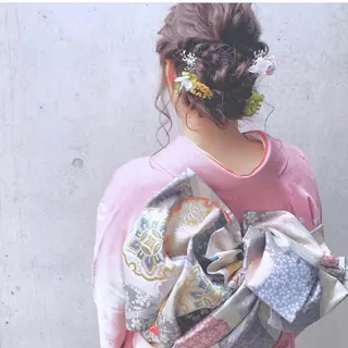 ヘアアレンジ 井上 美奈子のヘアスタイル