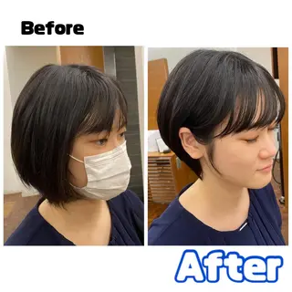 ショート Paddle所属・似合わせレイヤー/ ニュアンスパーマ高倉のヘアスタイル