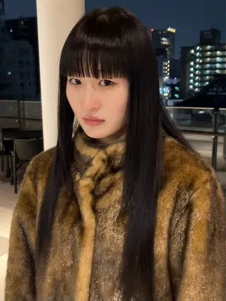 ロング 園田 渉 ◤SHIKIO◢のヘアスタイル