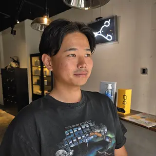 ショート メンズ ハヤシ マユ ✂ 府中美容室のヘアスタイル