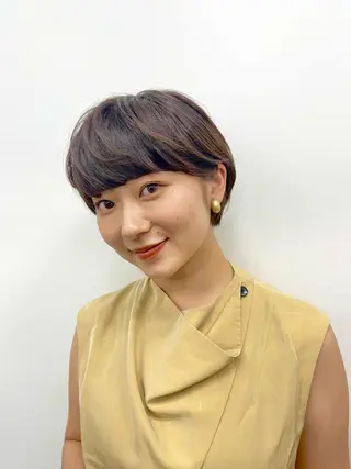 ショート 銀座/レイヤーカット 🩵三浦紗弓🩵のヘアスタイル