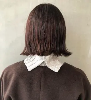 ショート カラー ウルフレイヤーカット /チヒロのヘアスタイル