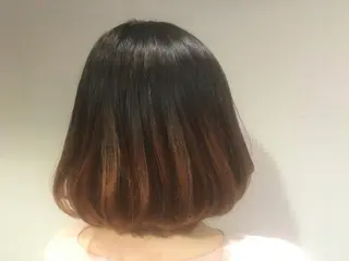 ショート カラー パーマ ヘアアレンジ 【mokuオーナー】 ちはるのヘアスタイル
