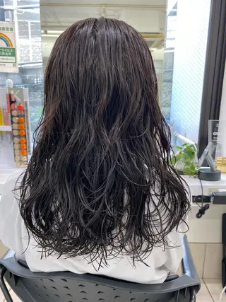 ロング パーマ ショートヘア / 星野菜月のヘアスタイル