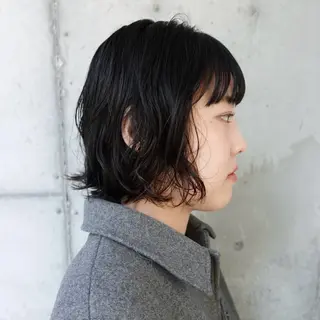 ショート パーマ ヘアアレンジ 🌐サトウ リョウ🌐のヘアスタイル