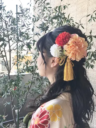 ヘアアレンジ 宮崎 睦のヘアスタイル
