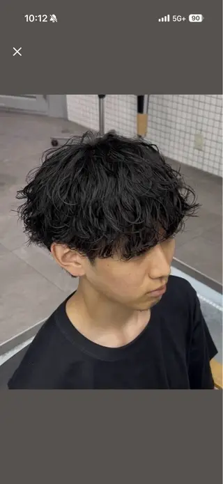 パーマ メンズ ハイトーン/パーマ/ メンズ / 櫻本🌐のヘアスタイル