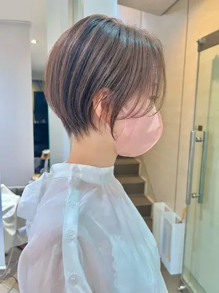 ショート 🥇赤み消しカラー／ 髪質改善の匠🥇のヘアスタイル
