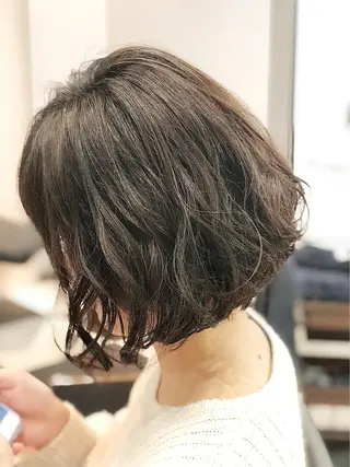 ショート パーマ イメチェン☆丁寧接客 田中 優貴のヘアスタイル