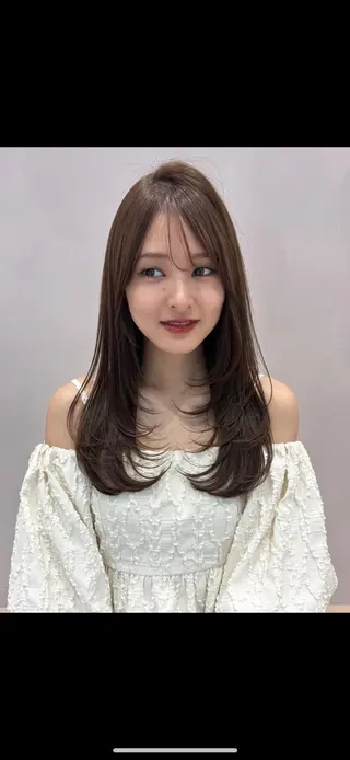 ロング レイヤーカット🎀 rina🎀のヘアスタイル