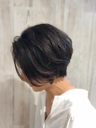 ショート 大場 優のヘアスタイル
