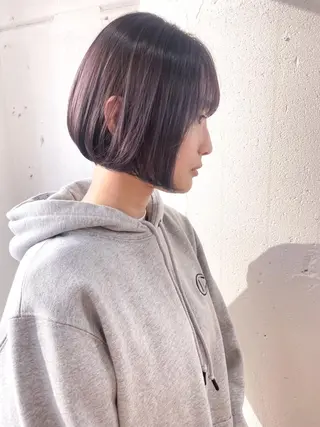 ショート ショート✨ボブ✨代表 新田見美仁のヘアスタイル
