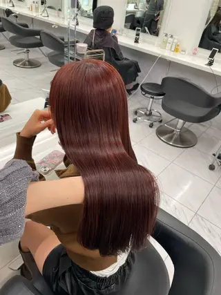 ロング カラー ヘアアレンジ 💗横浜美容室 💗HARUNAのヘアスタイル