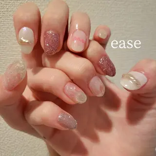 ショート カラー キッズ パーマ ネイル ヘアアレンジ マツエク・マツパ メンズ アイブロウ ChouChou  NAILSALONのネイルデザイン