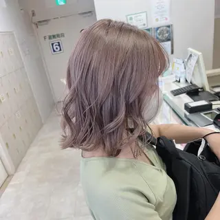ショート カラー ハイトーン/ウルフ /レイヤー/坂野幸伸のヘアスタイル
