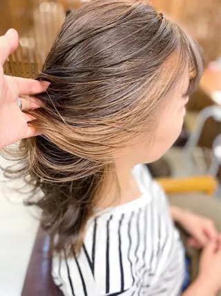 カラー レディースカット/大 船/サイトウアレンのヘアスタイル