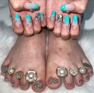 ロング mao .のネイルデザイン