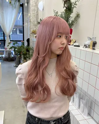 ロング カラー NIKO/名古屋/ 髪質改善/艶髪のヘアスタイル