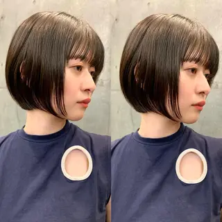 ショート 🦕ぷつっとボブ🦕 🦕原宿🦕りょうたのヘアスタイル