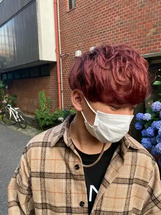メンズ 柏メンズパーマ特化 蛯谷 晃裕のヘアスタイル