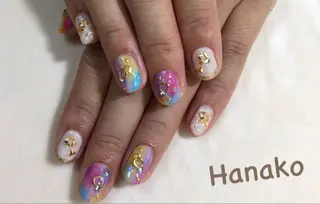 ネイル お絵描きネイル Hanakoのネイルデザイン