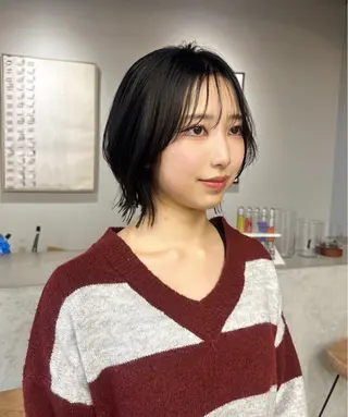ショート 天神/韓国レイヤー /髪質改善/ココロのヘアスタイル