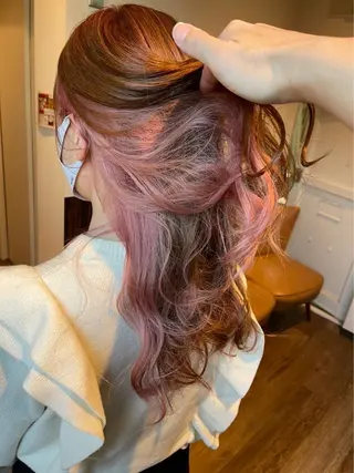 ロング カラー ✨️レディース✨️ EX/遠藤歩未のヘアスタイル