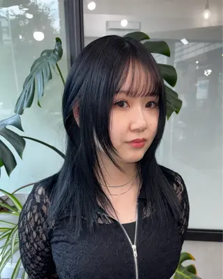 ミディアム 木村 夢のヘアスタイル