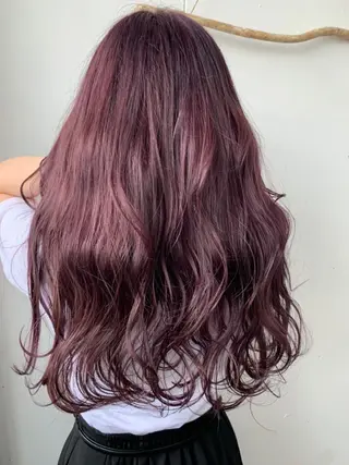 ロング カラー RINKA 琳茄のヘアスタイル