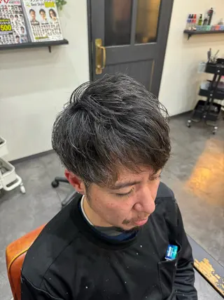 ショート メンズ 奥村 卓也のヘアスタイル
