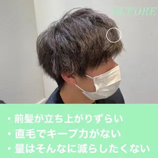 メンズ 【ニュアンスパーマ】 西岡拓海のヘアスタイル