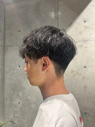 パーマ メンズ 🤡暖色レイヤー 🤡みさきのヘアスタイル