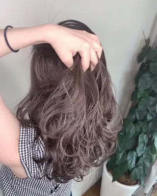 セミロング カラー ✨大人ショート特化 /カットモデル/銀座のヘアスタイル