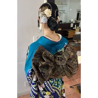 ヘアアレンジ 🦋エクステ/透明感 カラー🦋宮川莉央のヘアスタイル