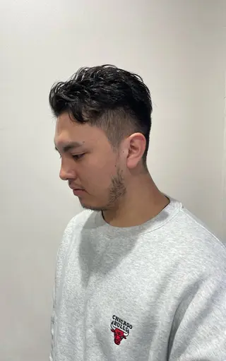 メンズ ボブモデル募集/ 青木亮太郎のヘアスタイル