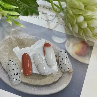 ネイル ⭐︎休業中の練習⭐︎ JNA認定講師髙橋のネイルデザイン