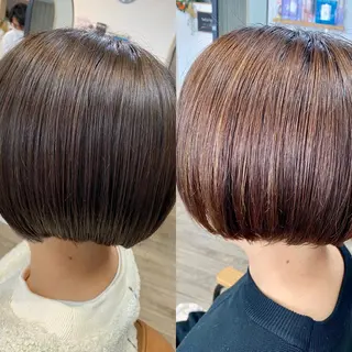 ショート カラー ✨ミニボブ特化✨ ✂︎Raimu✂︎のヘアスタイル