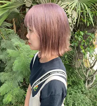 ショート カラー 🧡色落ちまで2度綺 麗なカラー🧡ヨシキのヘアスタイル