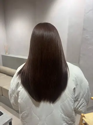 セミロング 艶髪໒꒱／透明感 カラー🍀_そら🪽のヘアスタイル