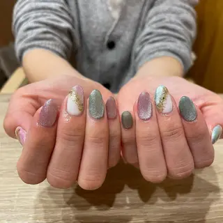 ネイル liberté🫧 新小岩のネイルデザイン