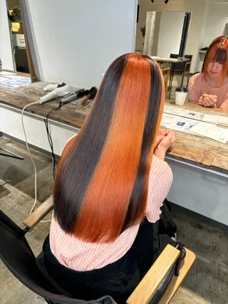 カラー 💫miyu💫デザ インカラー/アレンジのヘアスタイル