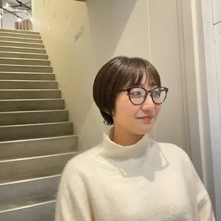 ショート 久保田 千尋のヘアスタイル