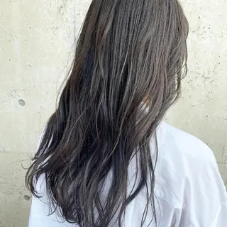 ロング カラー 日高 香織のヘアスタイル